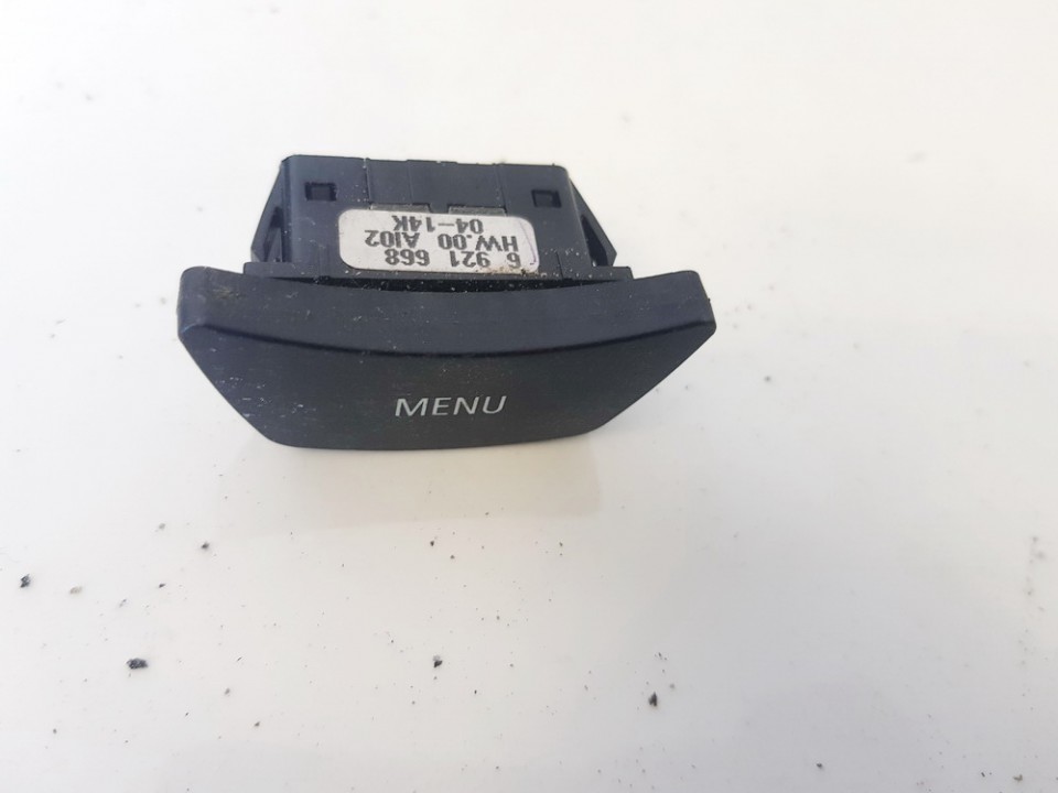 6921668 BMW 5-Series 2006 Radio control switch (Switch radio Control)