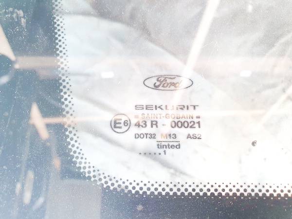 DOT32M13AS2 Ford Mondeo 2002 Corner quarter window glass - REAR LEFT - Thumbnail 3