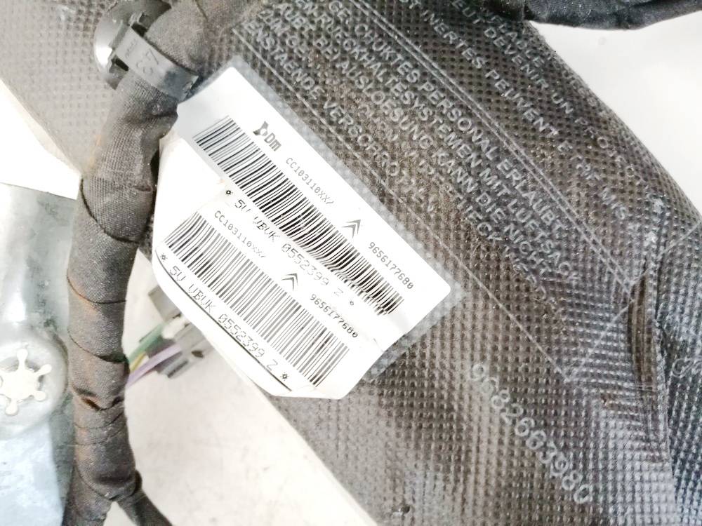 9656177680 Citroen C5 2008 Seat AIRBAG - Thumbnail 3