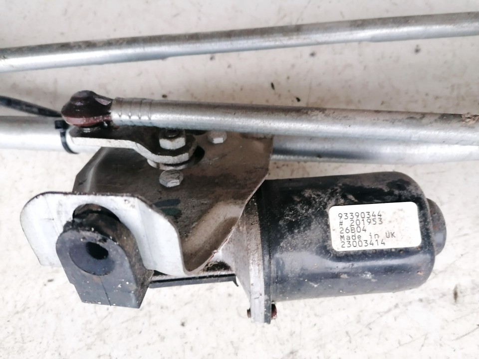 93390344 Opel Meriva 2004 windscreen front wiper motor - FRONT - Thumbnail 2