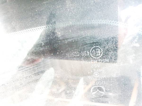 NSGM3108 Mazda 5 2006 Aizmugurējais virsbūves sānu stikls - AIZMUGURE PA KREISI - Thumbnail 3