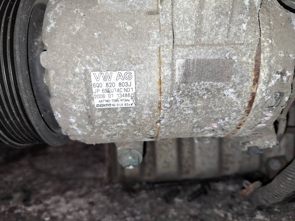 6Q820803J Seat Ibiza 2006 AC AIR Compressor Pump - Thumbnail 4