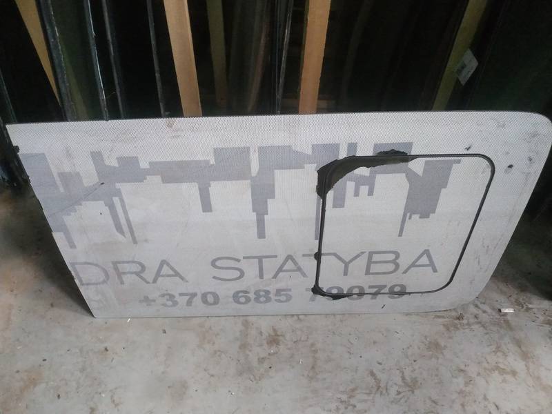 AS2 Citroen Jumpy 2006 Door-Drop Glass - REAR RIGHT