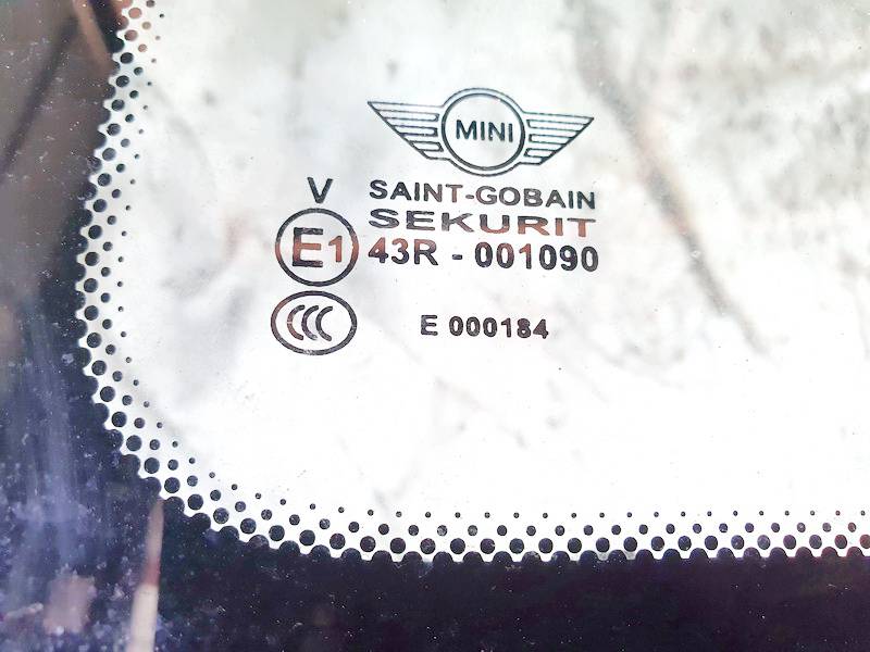 43R001090 MINI ONE 2004 Corner quarter window glass - REAR LEFT - Thumbnail 3