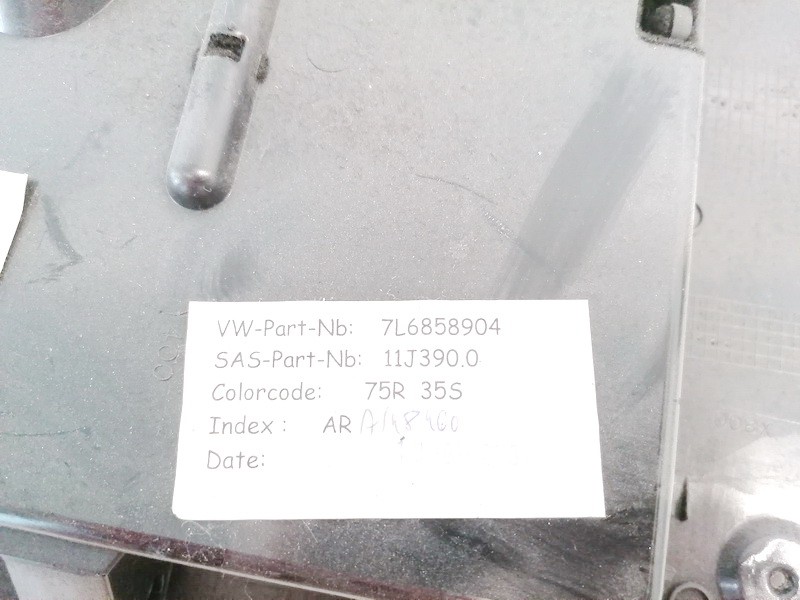 7L6858904 Volkswagen Touareg 2005 Sisätilan koristelu (muovit) - Thumbnail 3