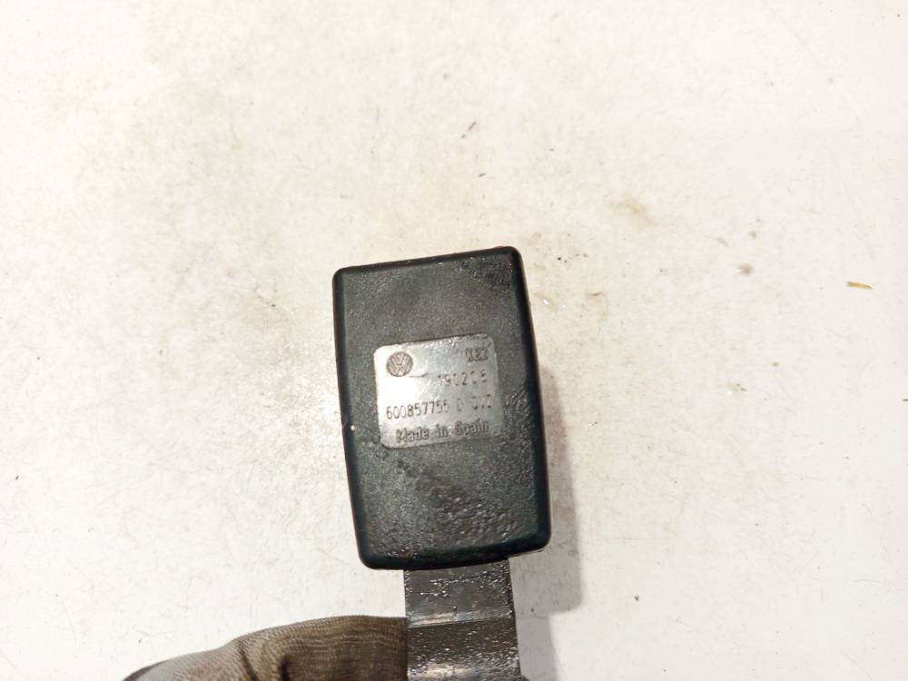 6Q0857755D Volkswagen Polo 2008 Seat belt holder (Seat belt Buckle) - FRONT LEFT - Thumbnail 3