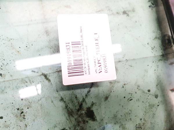 DOT618M391AS2 Skoda Superb 2010 Quarter glass - REAR RIGHT - Thumbnail 2