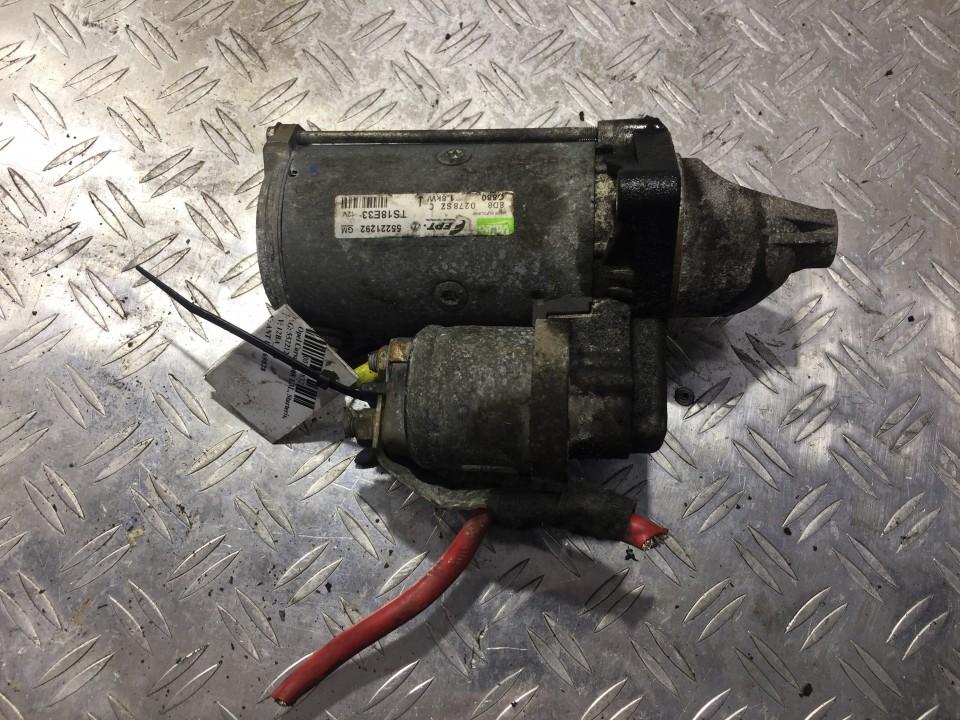 55221292 TS18E33 Starter Motor Opel Corsa 2008 1.3L EIS00169832