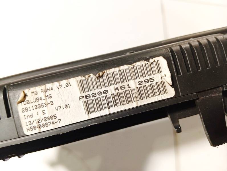 8200461295 Renault Scenic 2005 Speedometers - Cockpit - Speedo Clocks Instrument - Thumbnail 3