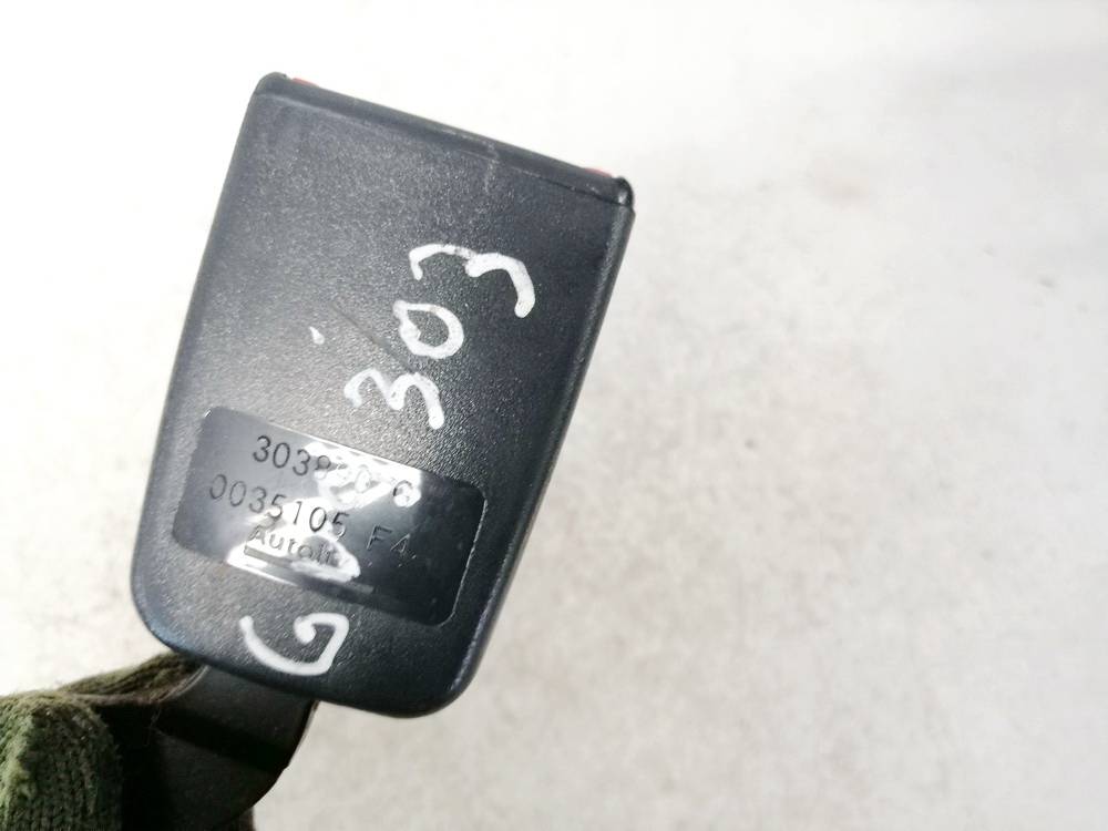 303890G Renault Espace 2000 Seat belt holder (Seat belt Buckle) -  REAR MIDDLE - Thumbnail 3