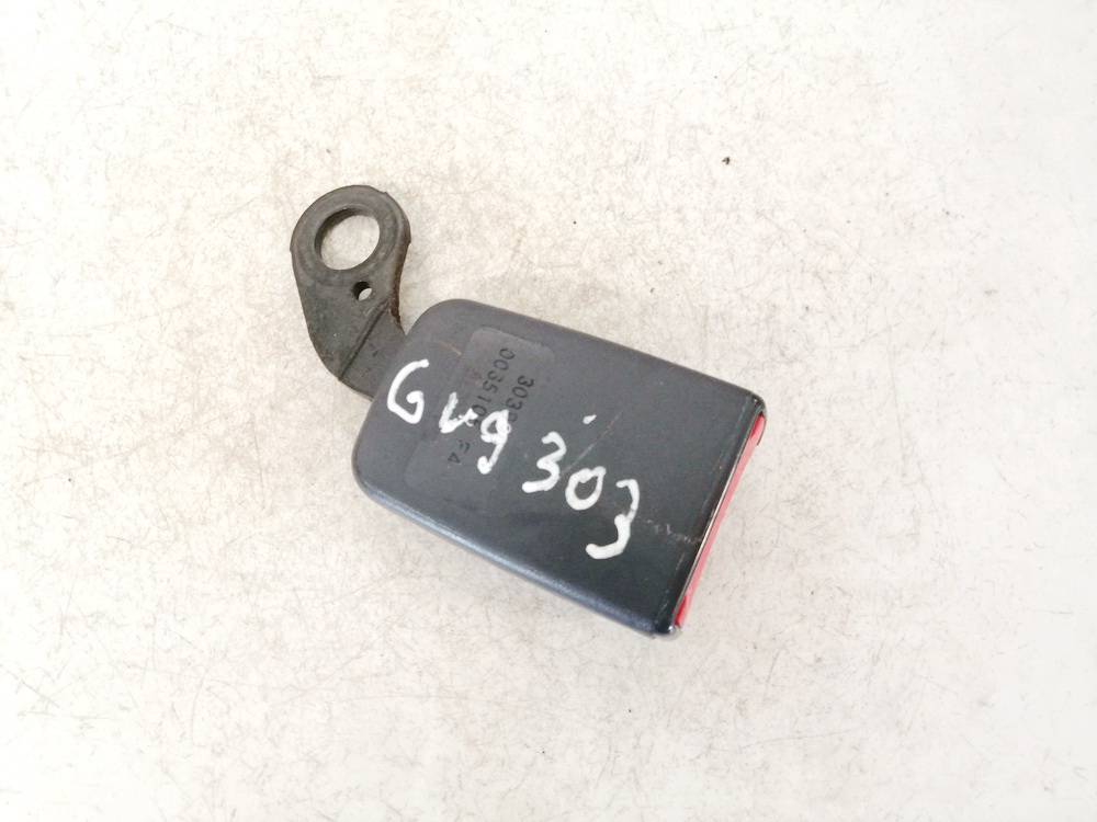 303890G Renault Espace 2000 Seat belt holder (Seat belt Buckle) - REAR MIDDLE