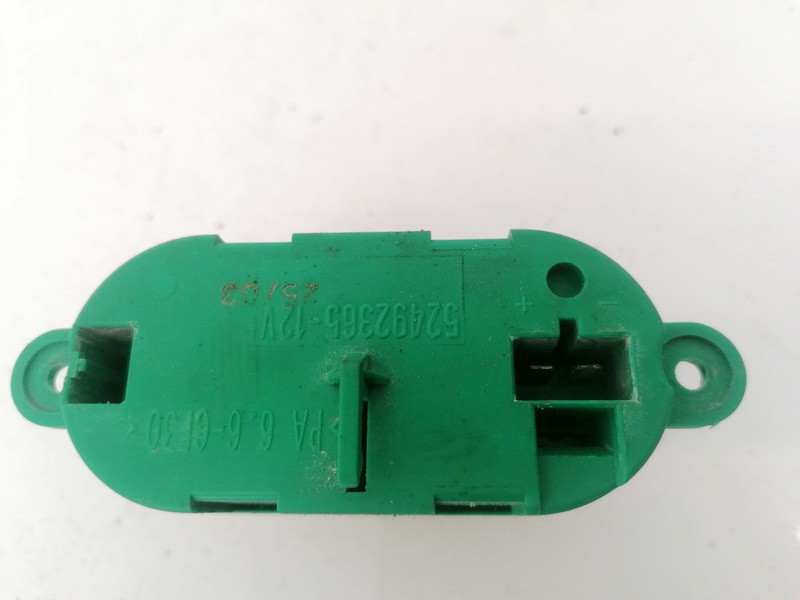 52492365 Renault Espace 2003 Sildītāja pretestība (sildītāja ventilatora motora pretestība) - Thumbnail 3