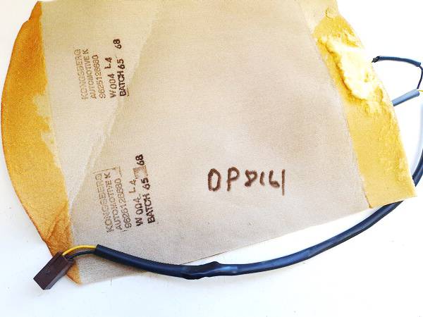 9625126680 Opel Vectra 2004 Seat heating element - Thumbnail 2