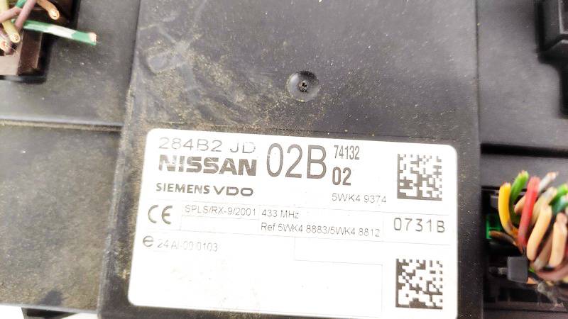 284B2JD02B Nissan Qashqai 2007 General Module Comfort Relay (Unit) - Thumbnail 2