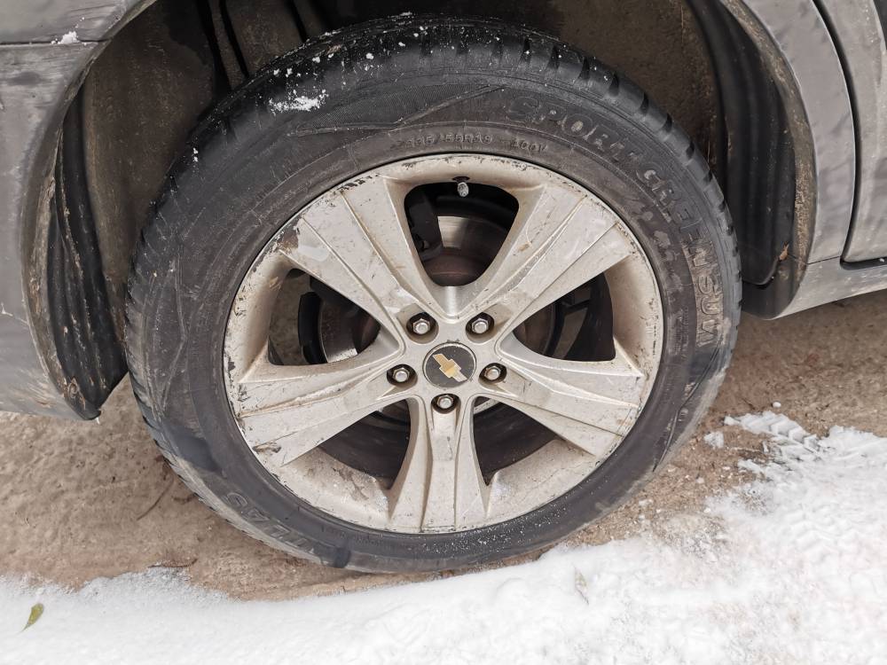 5X115 Chevrolet Captiva 2010 Komplet Kół Zimowych R18 - Thumbnail 4