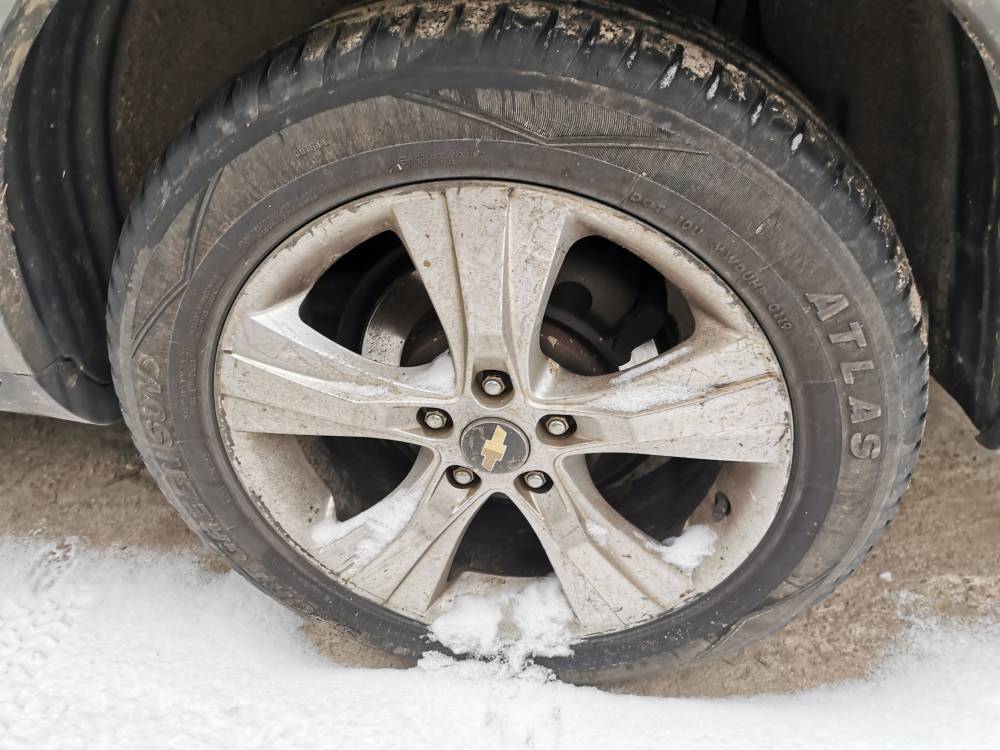 5X115 Chevrolet Captiva 2010 Komplet Kół Zimowych R18