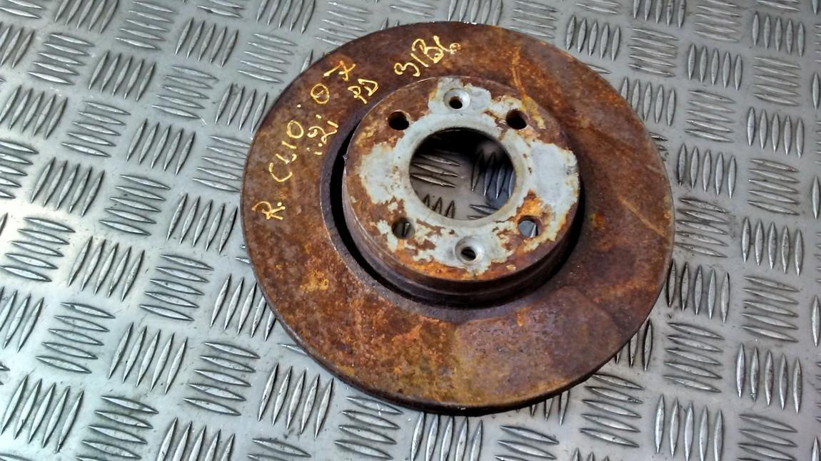 Renault Clio 2007 Priekinis stabdziu diskas P.