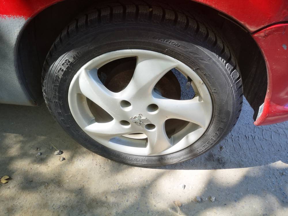 4X108 Peugeot 206 2004 Räder-Kit R15 - Thumbnail 3