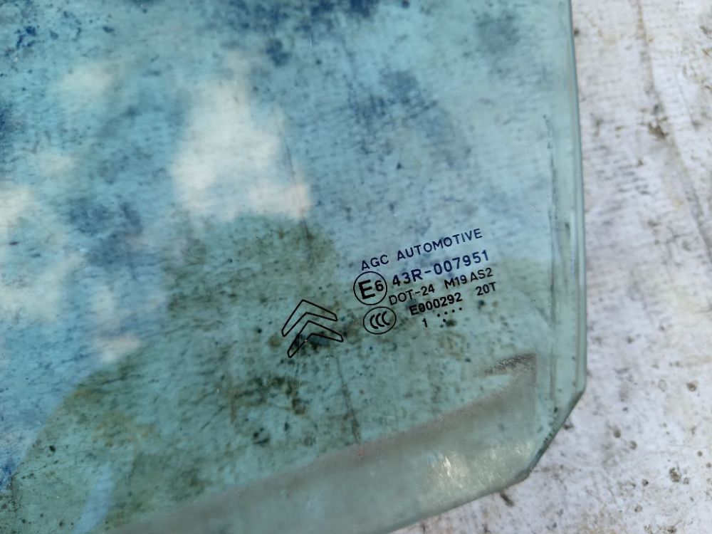 43R007951 Citroen C3 2011 Боковое окно - передний левый - Thumbnail 4