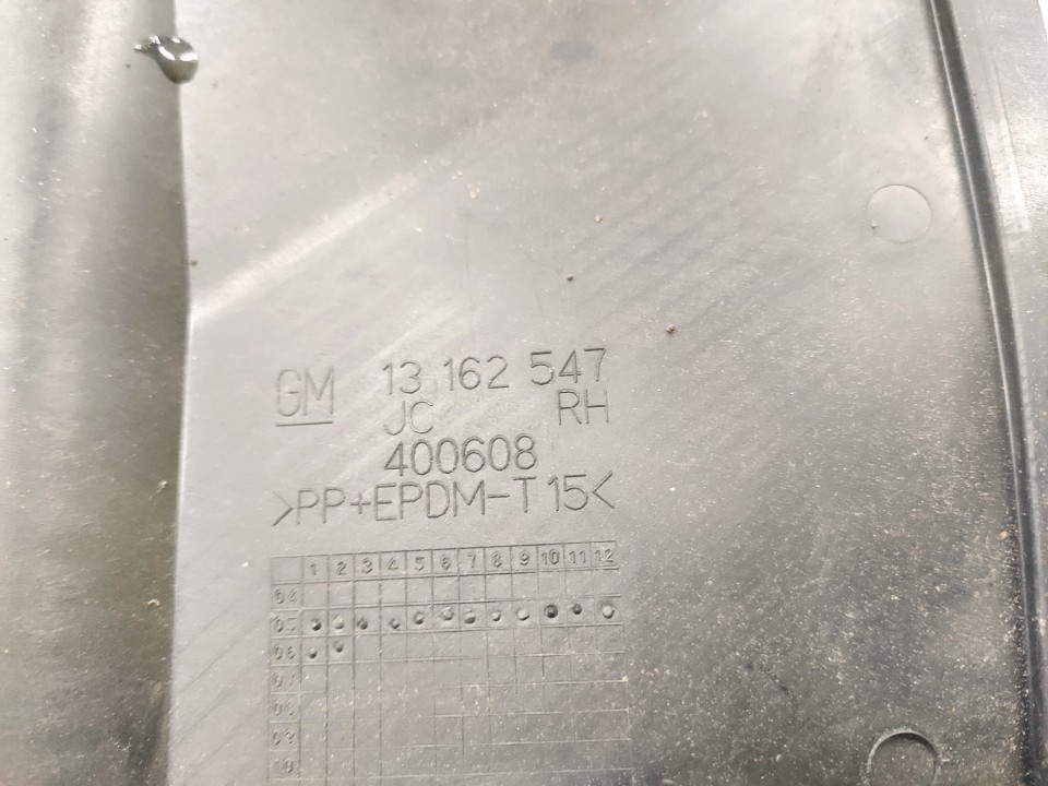 13162547 Opel Zafira 2006 Interior trim - Thumbnail 3