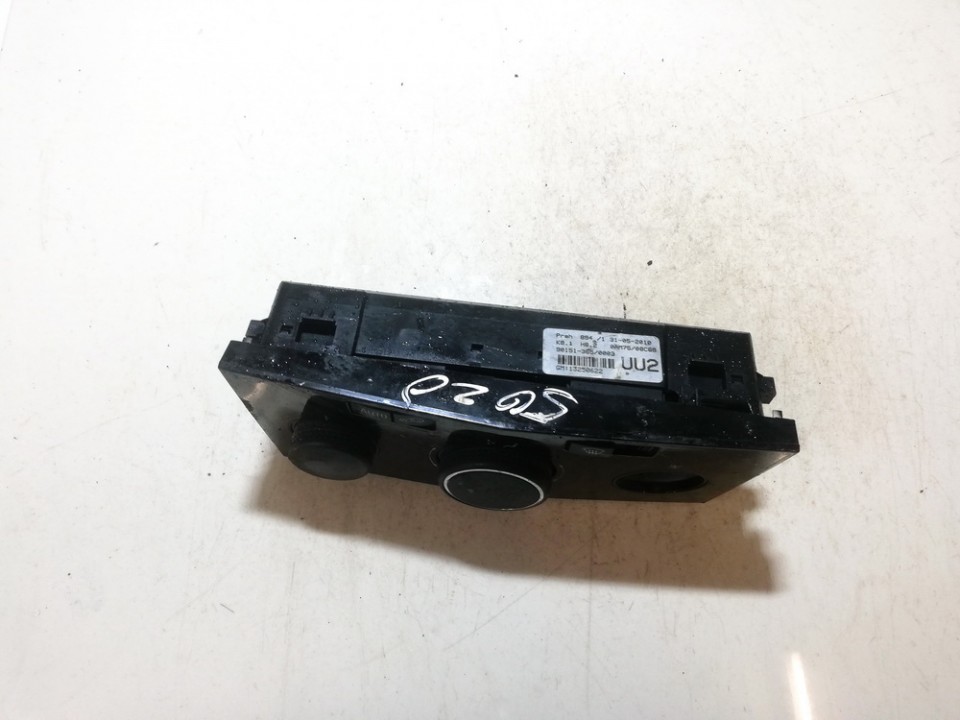 9015136500003 Opel Zafira 2010 Climate Control Panel (heater control switches) - Thumbnail 2