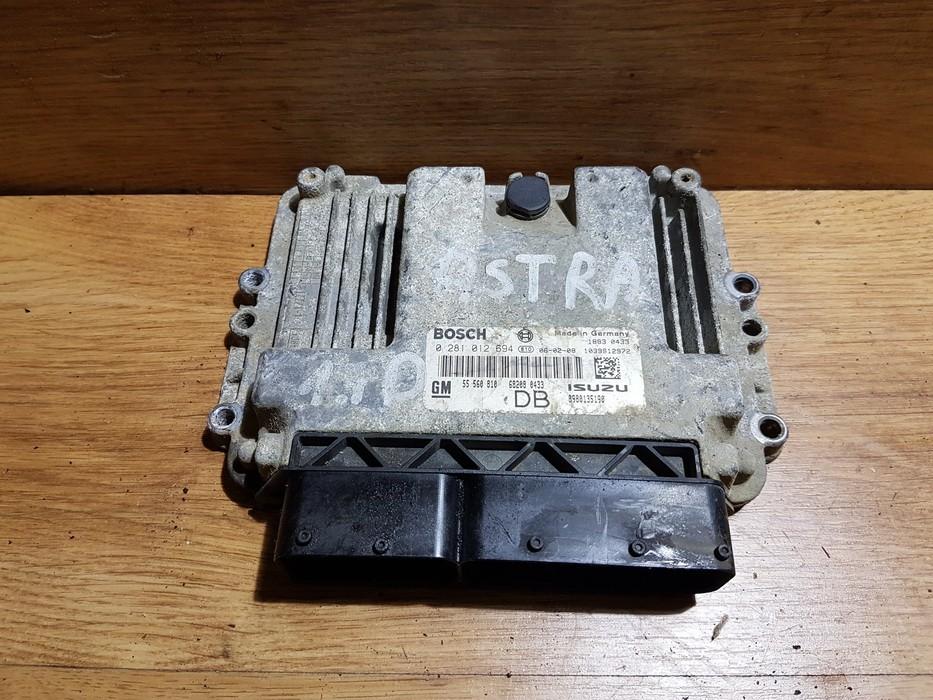 0281012694 Opel Astra 2005 ECU Engine Computer (Engine Control Unit)