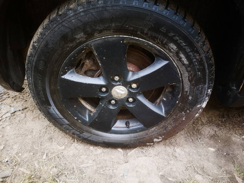 5X127 Dodge Journey 2009 Komplet Kół Zimowych R17 - Thumbnail 3