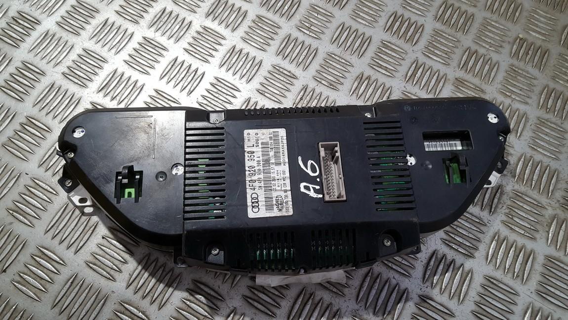 4F0920950L Audi A6 2006 Speedometers - Cockpit - Speedo Clocks Instrument - Thumbnail 2