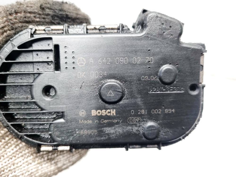 A6420900270 Mercedes-Benz R-CLASS 2006 High Flow Throttle Body Valve (Air Control Valve) - Thumbnail 4