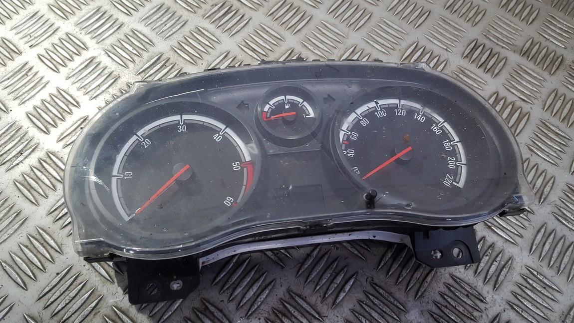 1563667 Opel Corsa 2008 Speedometers - Cockpit - Speedo Clocks Instrument