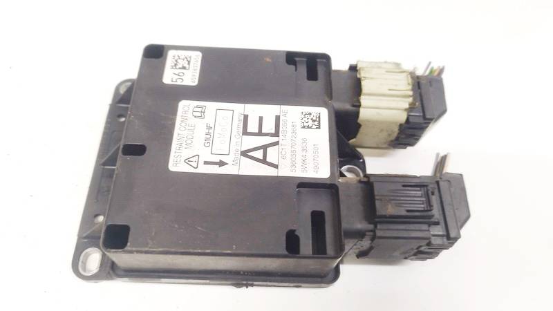 6C1T14B056AE Ford Transit 2007 Komputer SRS airbag – moduł sterujący poduszek powietrznych