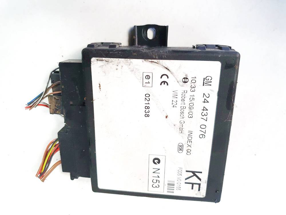 24437076 Opel Zafira 2003 General Module Comfort Relay (Unit)