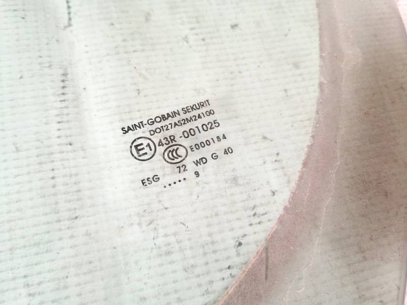 AS2 Volkswagen Crafter 2009 Seitenscheibe Fenster Seiten Scheibe Vorne Linke - Thumbnail 2