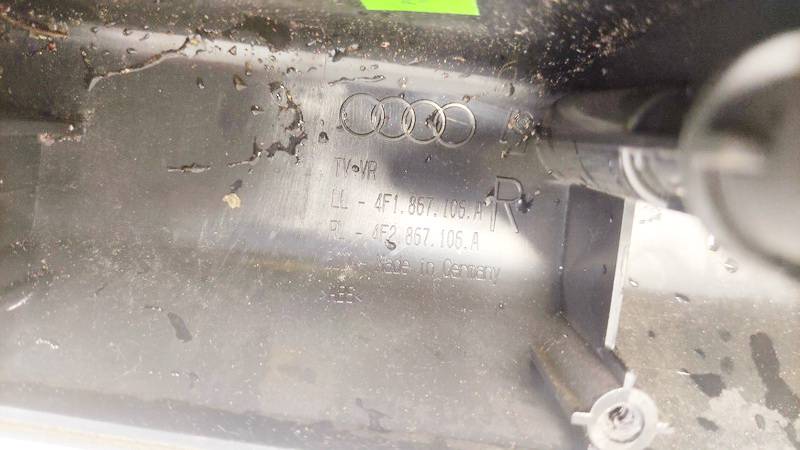 4F1867106A Audi A6 2005 avant Gauche Poignée Plaque - Thumbnail 3