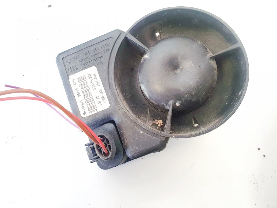 4S5361V5C Volkswagen Golf Plus 2007 Alarm Siren Module (Alarm System-Horn )
