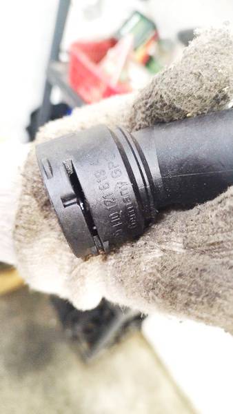 1J0121619A Volkswagen Golf 2000 Radiator Hose (Water Hose) - Thumbnail 3