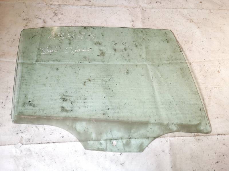 AS2 Skoda Octavia 2006 Door-Drop Glass - REAR RIGHT