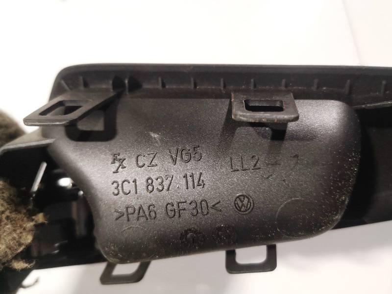 3C1837114 Volkswagen Passat 2008 Door Handle Interior - FRONT RIGHT - Thumbnail 3