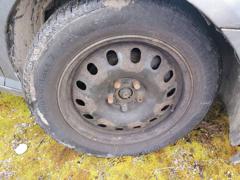 5X108 Peugeot 407 2007 Komplet stalowych felg R16