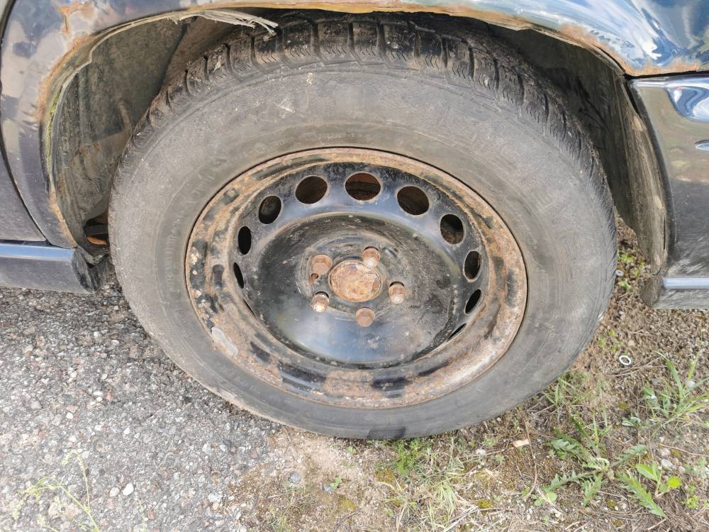 5X108 Volvo V70 1997 Komplet stalowych felg R15 - Thumbnail 3