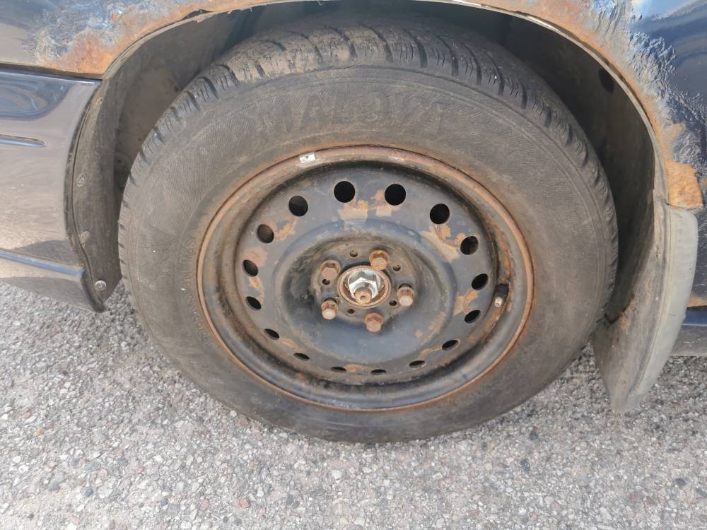 5X108 Volvo V70 1997 Komplet stalowych felg R15 - Thumbnail 4