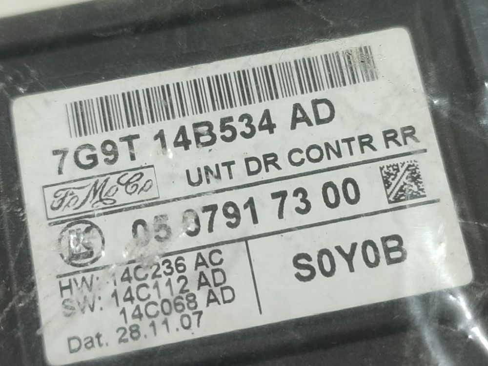 7G9T14B534AD Ford Mondeo 2007 Porte Unité de contrôle - Thumbnail 4