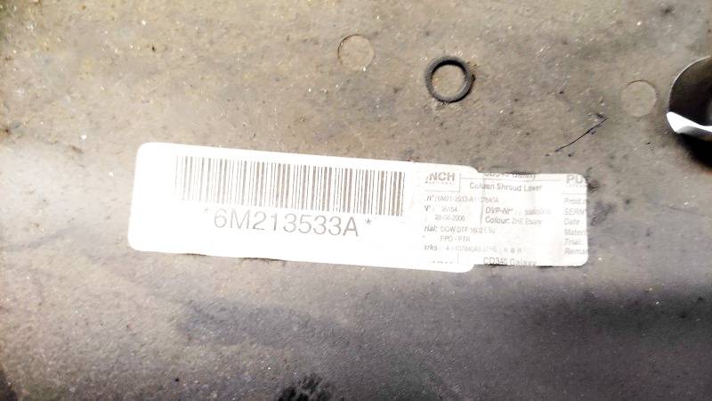 6M213533A Ford S-Max 2006 Dolna osłona obudowy kolumny kierowniczej - Thumbnail 3