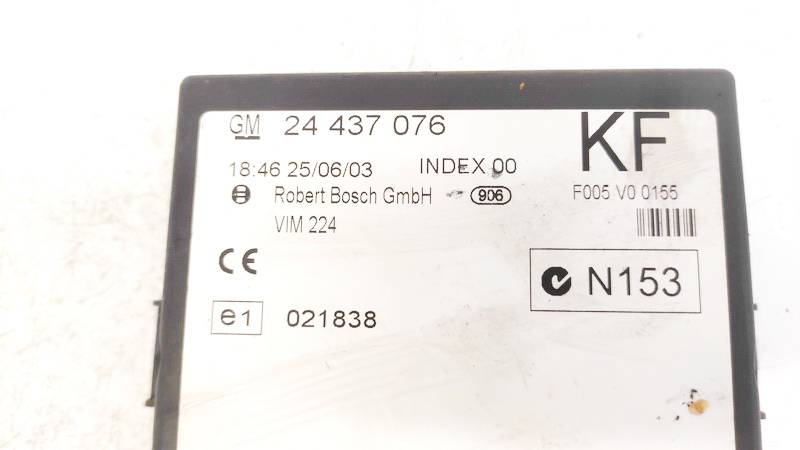 24437076 Opel Astra 2003 General Module Comfort Relay (Unit) - Thumbnail 2