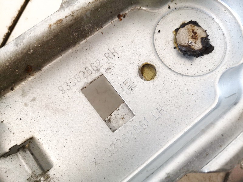 93362662 Opel Meriva 2004 Door winder mechanism (Window Regulator) - FRONT LEFT - Thumbnail 3