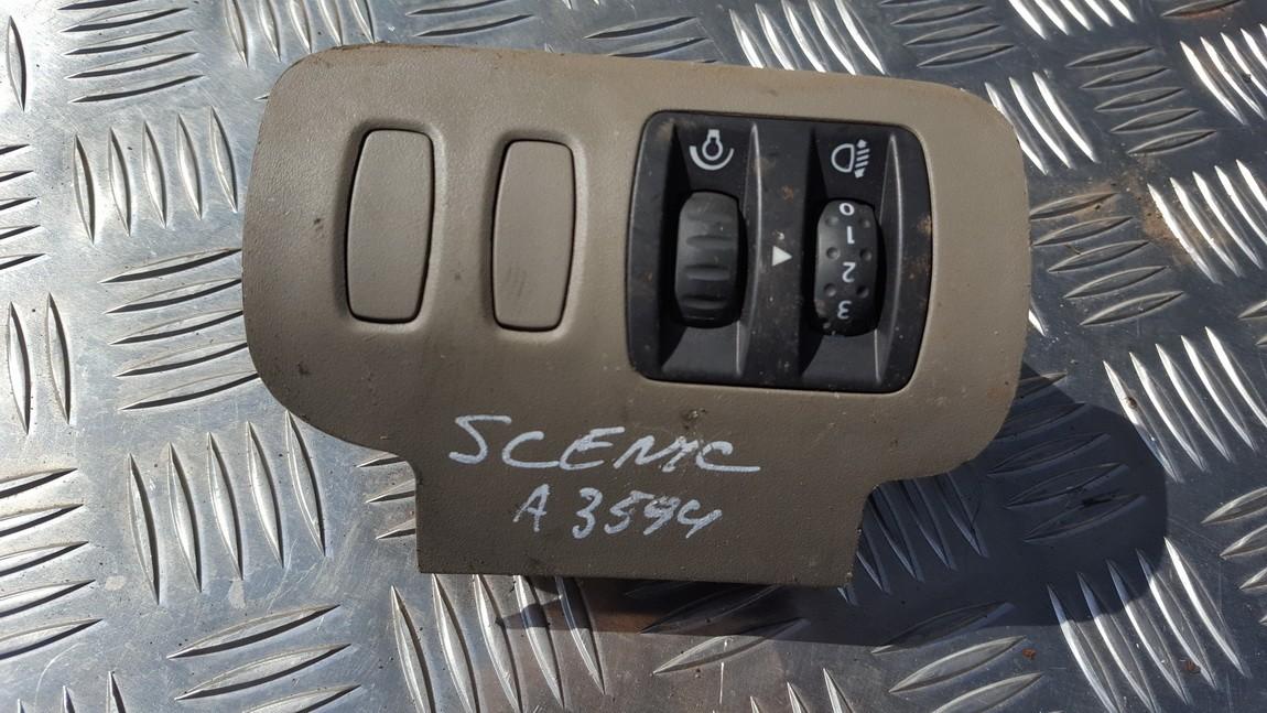 08802012 Renault Scenic 2004 Headlight Range Control Light Controller Lighting
