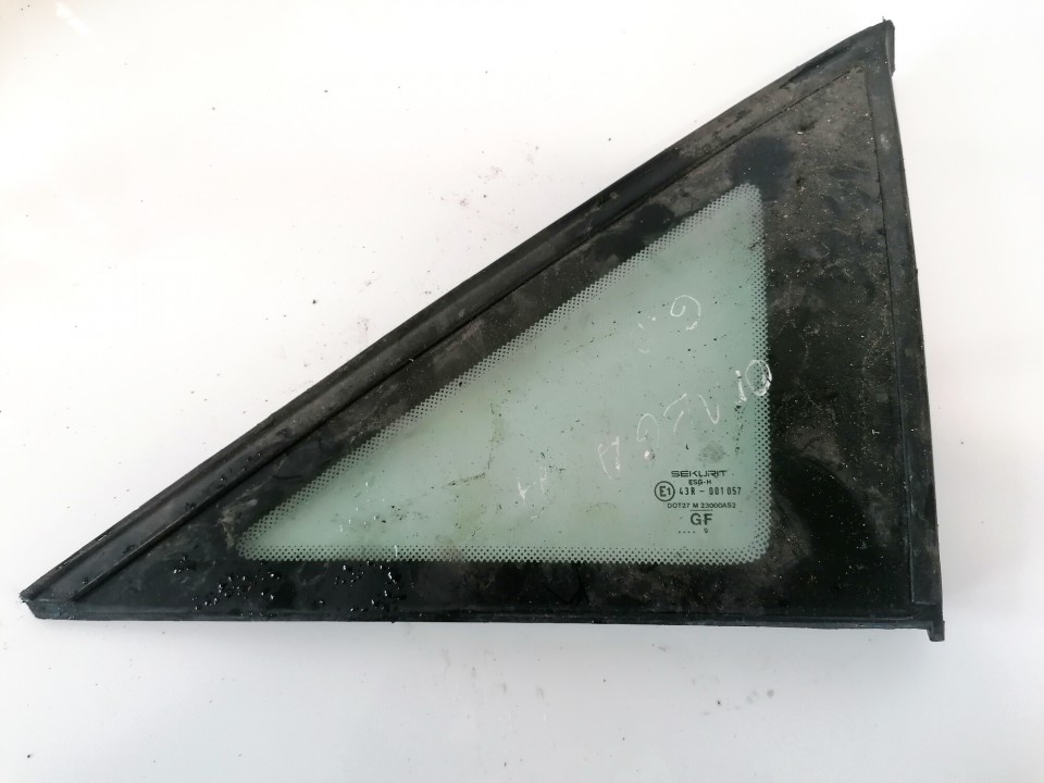 43R001057 Opel Omega 1995 Corner quarter window glass - REAR RIGHT