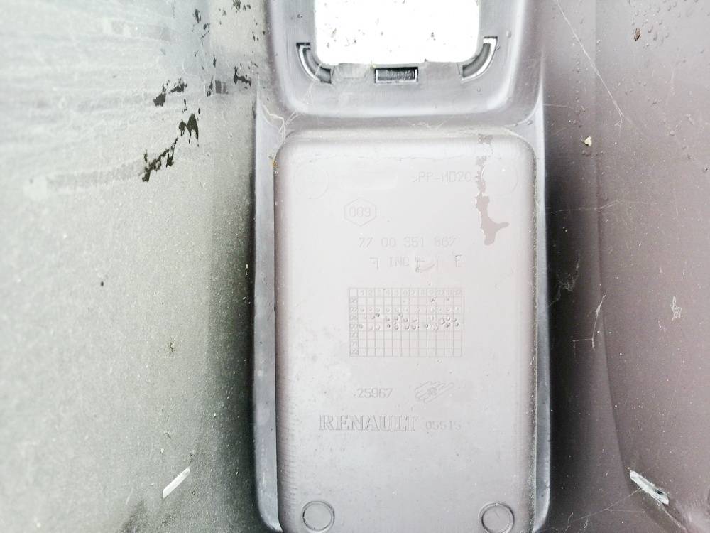 7700351867 Opel Movano 2000 Sisätilan koristelu (muovit) - Thumbnail 3