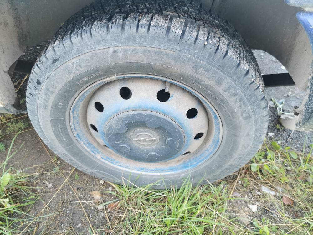 5X170 Opel Movano 2000 Komplet stalowych felg R16 - Thumbnail 2