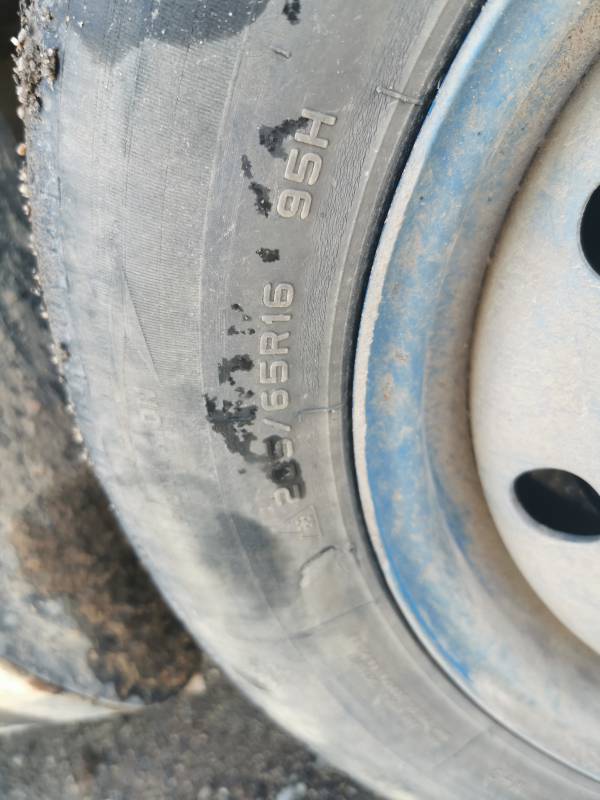 5X170 Opel Movano 2000 Komplet stalowych felg R16 - Thumbnail 5